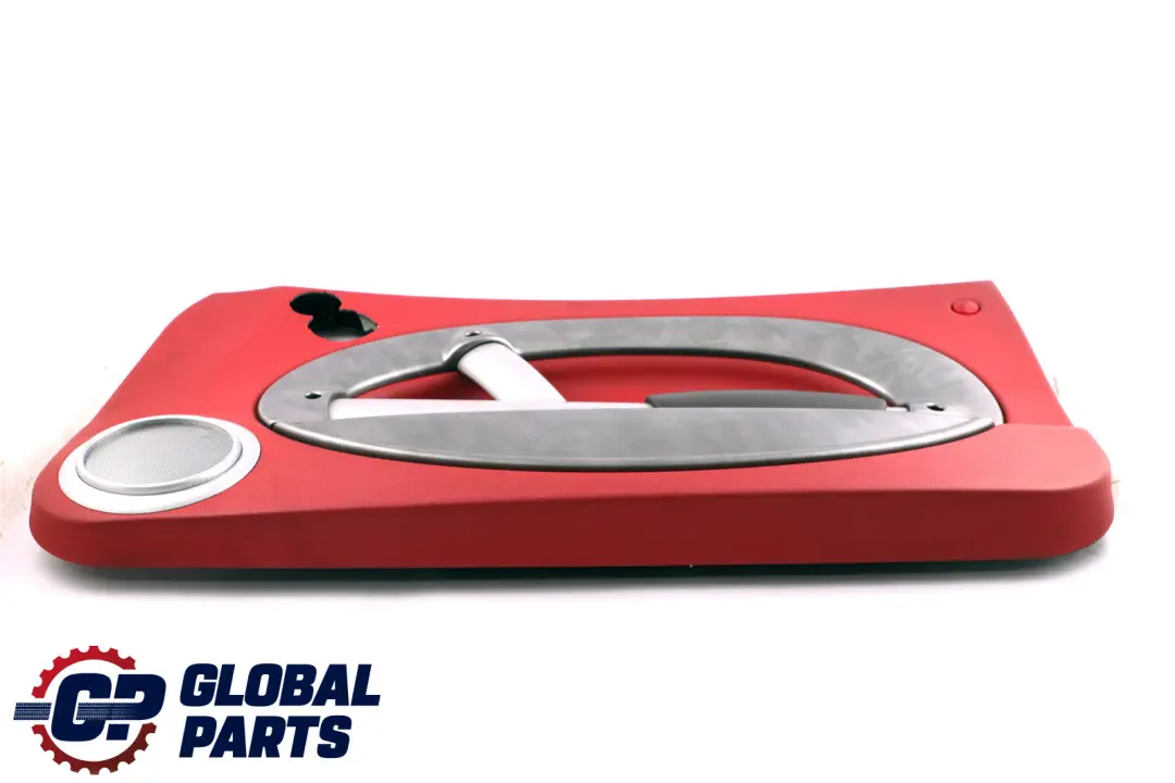 BMW Mini R50 R53 Front Right O/S Door Card Trim Tartan Red Alloy Patina HiFi - SKU 7070632 - Part number 7070632
