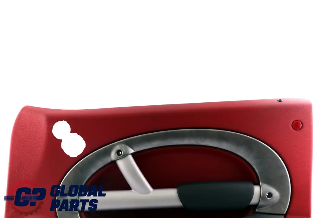 BMW Mini R50 R53 Front Right O/S Door Card Trim Tartan Red Alloy Patina HiFi - SKU 7070632 - Part number 7070632