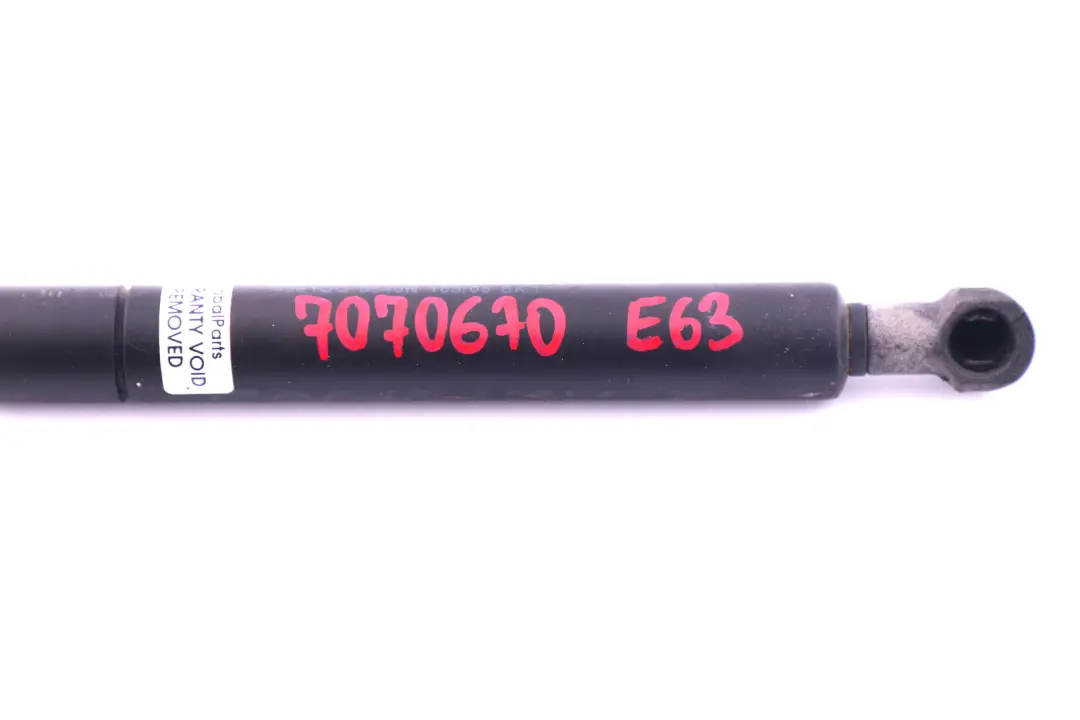 BMW E63 E63N E64 E64N Gas Presurizado Primavera Capo Delantero - SKU 7070670 - Número de pieza 7070670