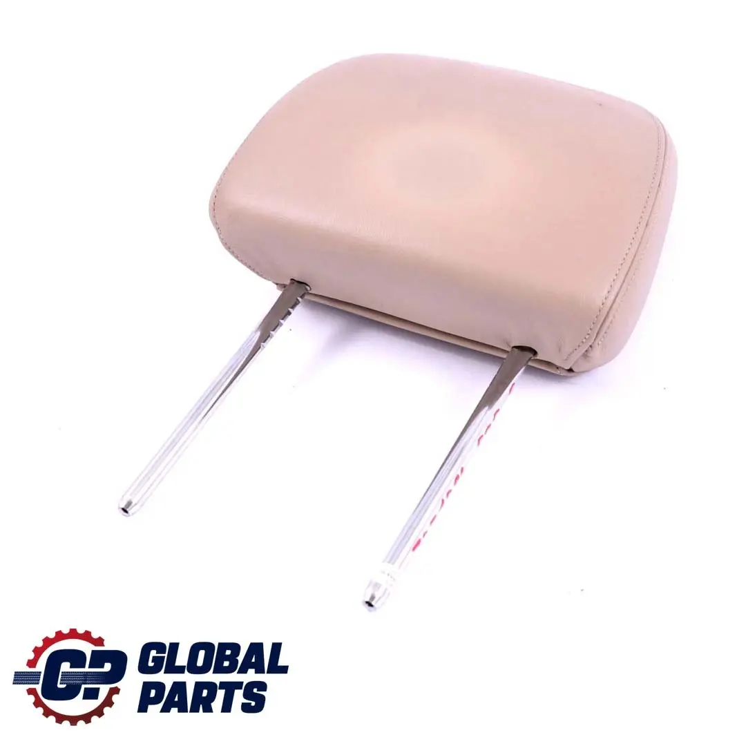 BMW Z4 Series E85 Front Seat Left Right N/O/S Leather Headrest Beige - SKU 7071094 - Part number 7071094