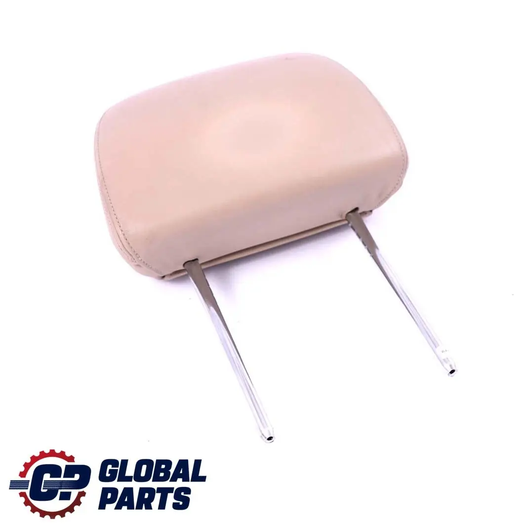 BMW Z4 Series E85 Front Seat Left Right N/O/S Leather Headrest Beige - SKU 7071094 - Part number 7071094