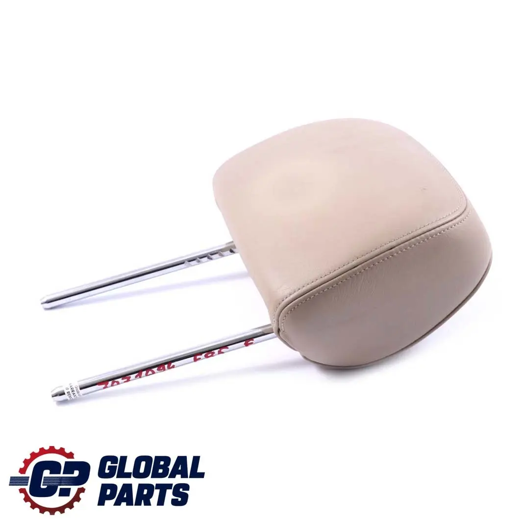 BMW Z4 Series E85 Front Seat Left Right N/O/S Leather Headrest Beige - SKU 7071094 - Part number 7071094