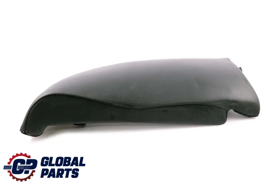 BMW E60 Asiento trasero izquierdo Embellecedor lateral cuero negro - SKU 7071141 - Número de pieza 7071141