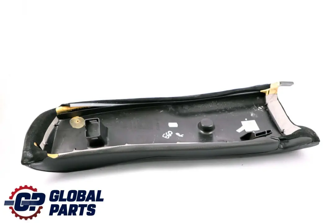 BMW E60 Rear Seat Right O/S Side Finisher Cover Leather Schwarz - SKU 7071142 - Part number 7071142