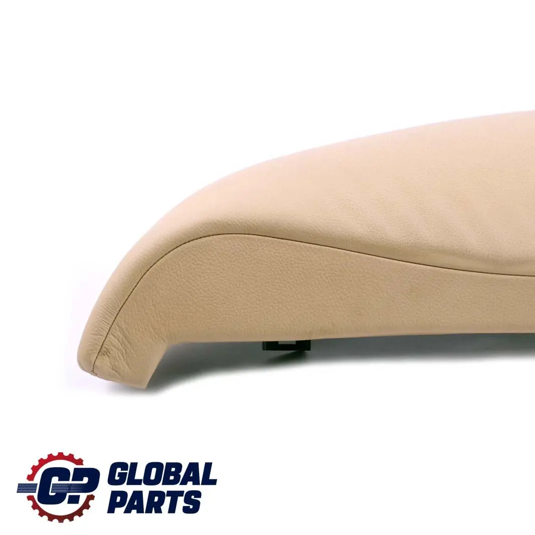 BMW 5 E60 Rücksitz Rückenlehne Seitenteil Links Bezug Leder Beige - SKU 7071143 - Teilenummer 7071143