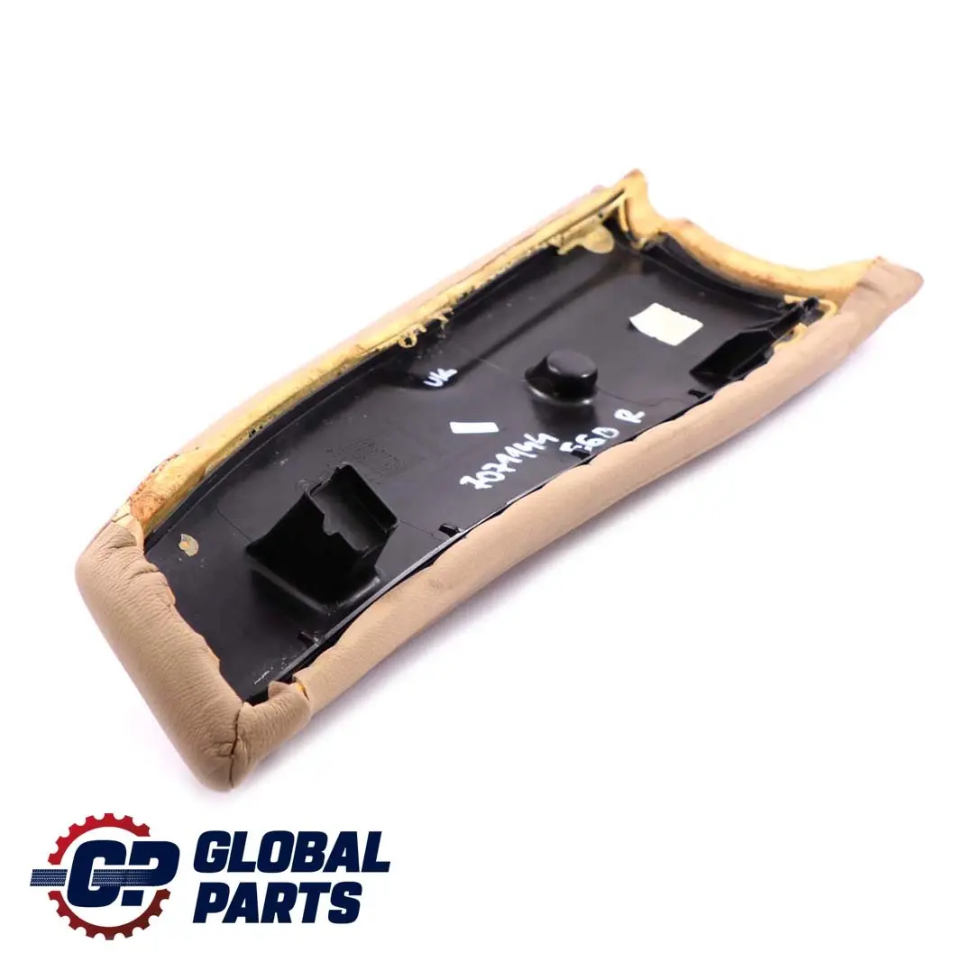 BMW E60 Siège Arrière Droit Housse de finition latérale en cuir beige - SKU 7071144 - Numéro de pièce 7071144