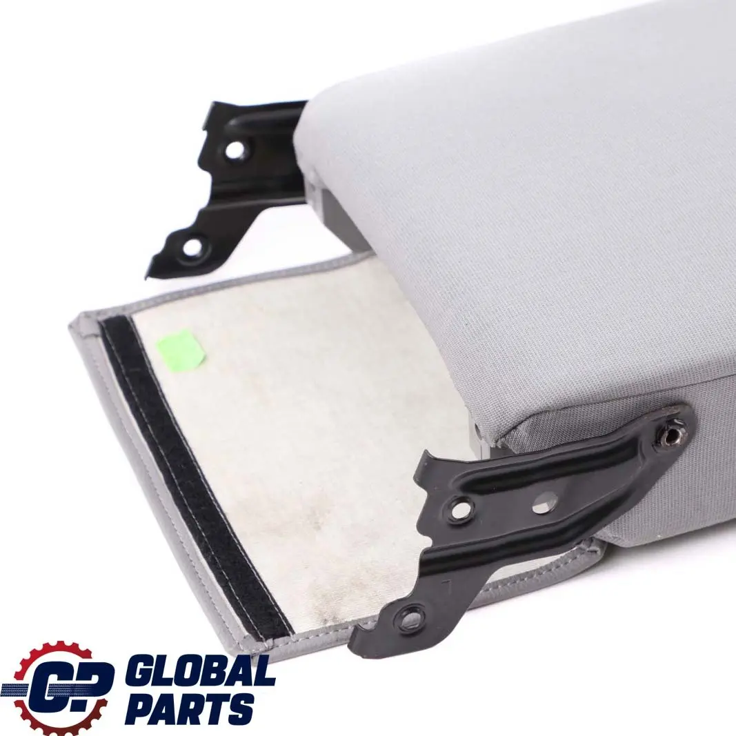 BMW E60 Respaldo Asiento Trasero Apoyabrazos Central Estante Portavasos Gris - SKU 7071618 - Número de pieza 6988616