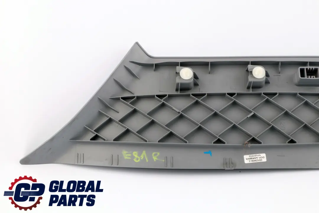 BMW 1 Series E81 Cover Column Pillar C Right O/S Alaskagrau Grey Grau 7072018 - SKU 7072018-1 - Part number 51437072018