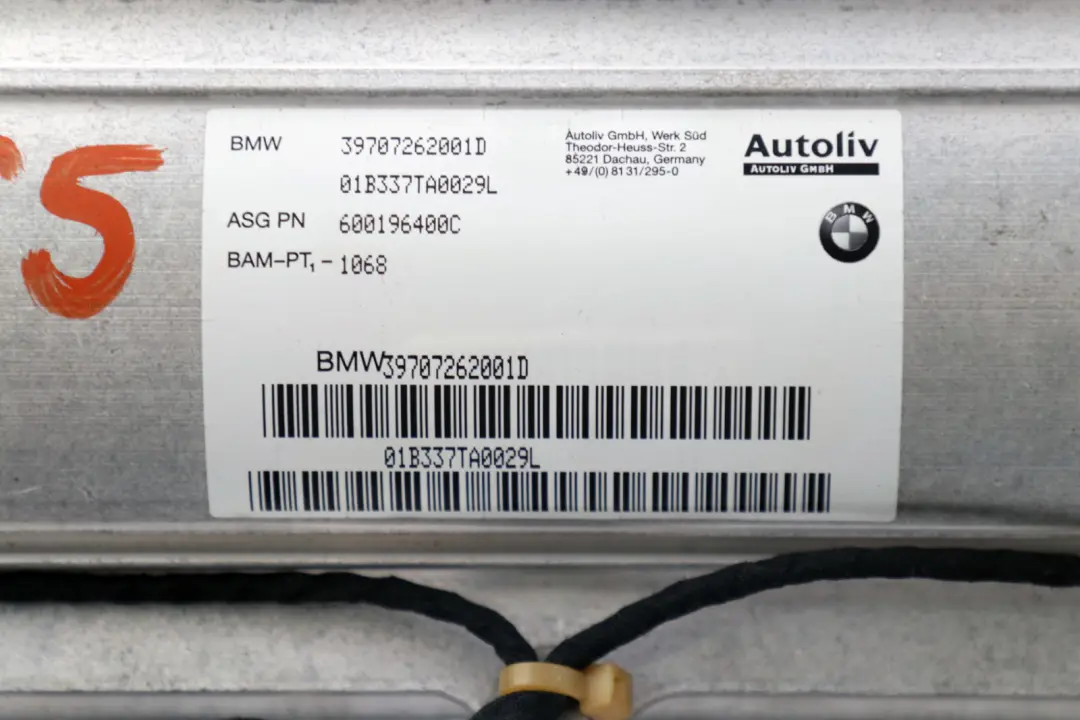 Modulo aria per lato passeggero per BMW E65 E66 E67 con numero di parte 7072620 BMW E65 E66 E67 Modulo aria per lato passeggero - SKU 7072620 - Numero di parte 7072620