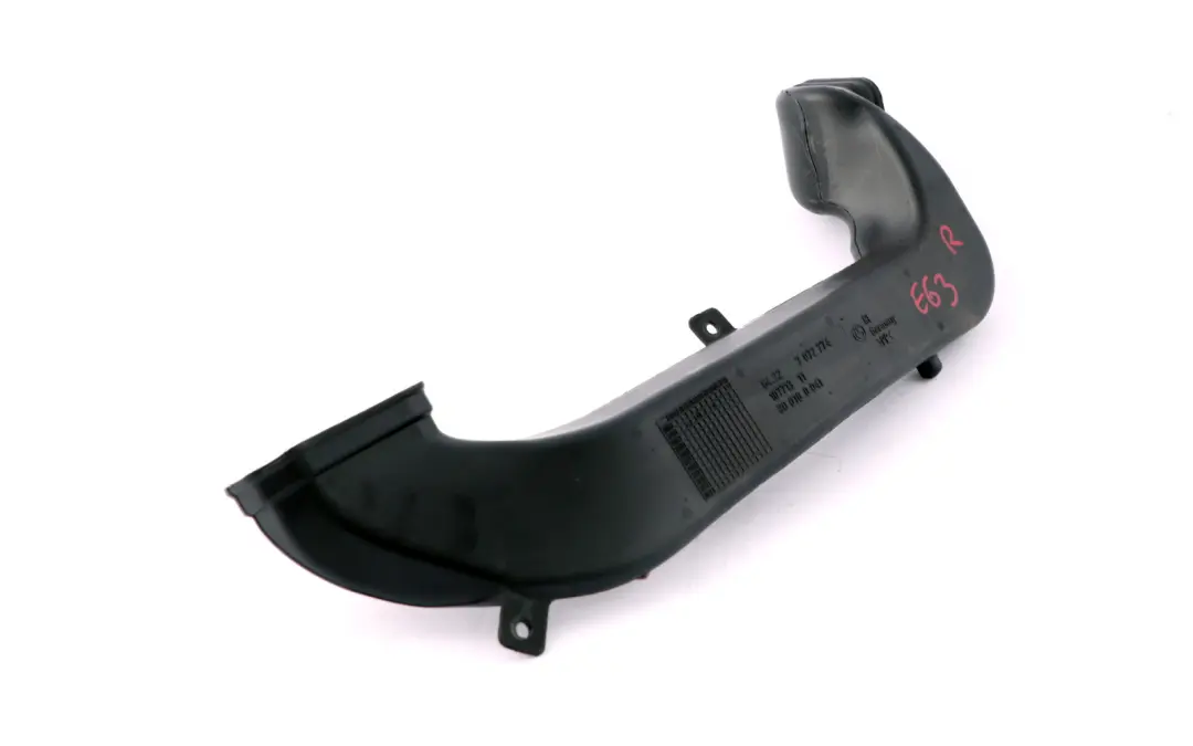 Duct Air Channel Right O/S to BMW 6 Series E63 E64 LCI Air with Part number 7072774 BMW 6 Series E63 E64 LCI Air Duct Air Channel Right O/S - SKU 7072774 - Part number 7072774