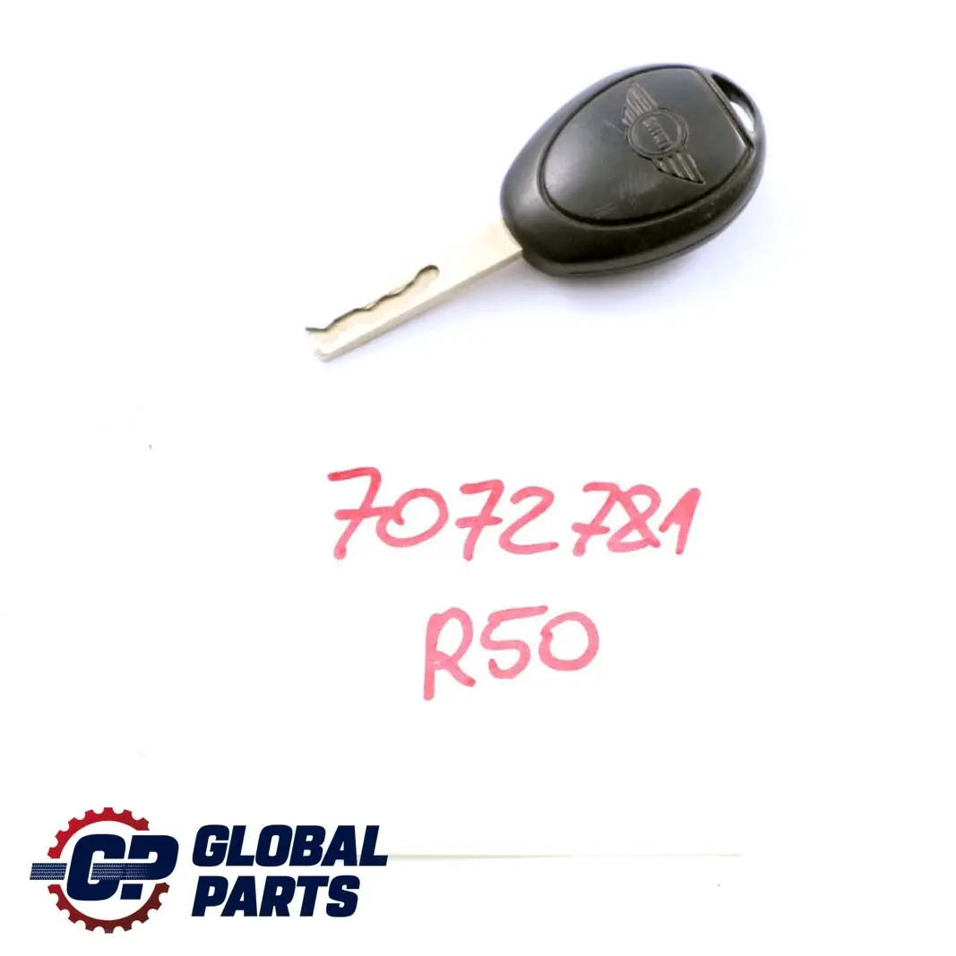 Llave para Mini Cooper One R50 R53 con número de pieza 7072781 Mini Cooper One R50 R53 Llave - SKU 7072781 - Número de pieza 7072781