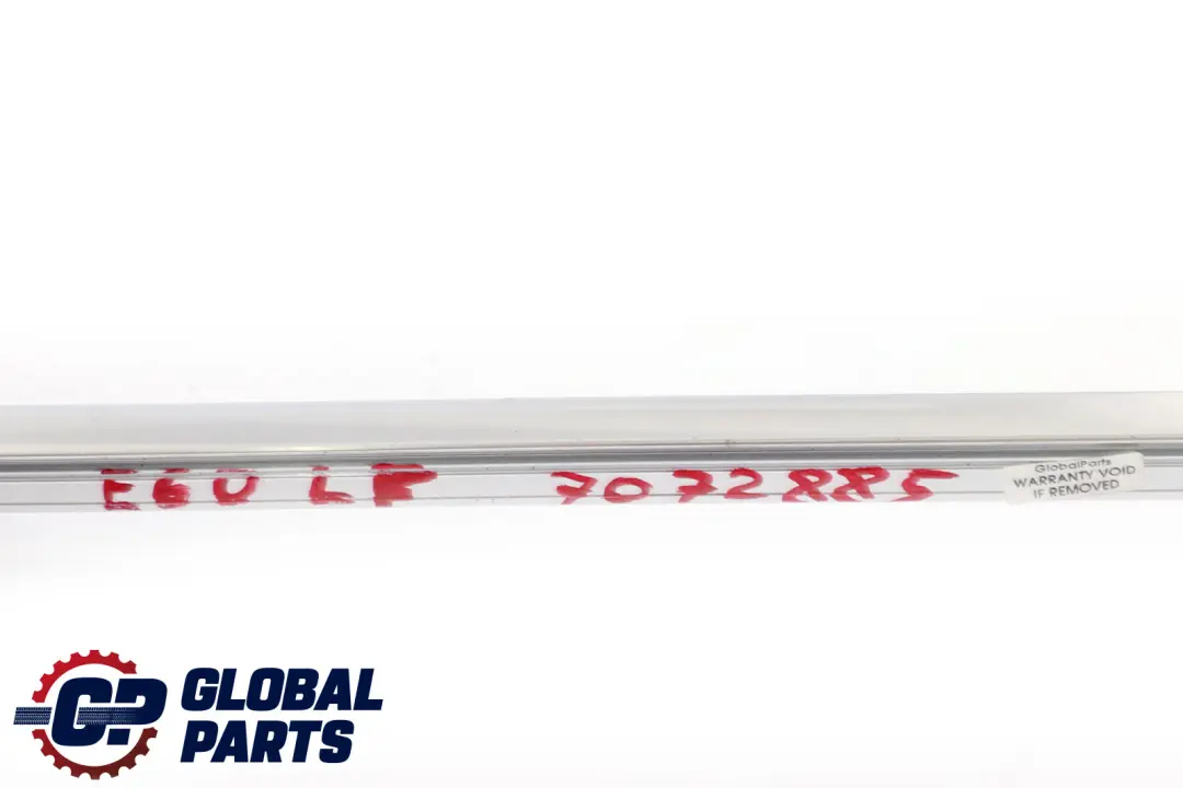 BMW E60 E61 Trim Window Frame Top Door Front Left N/S Chrome - SKU 7072885 - Part number 7072885