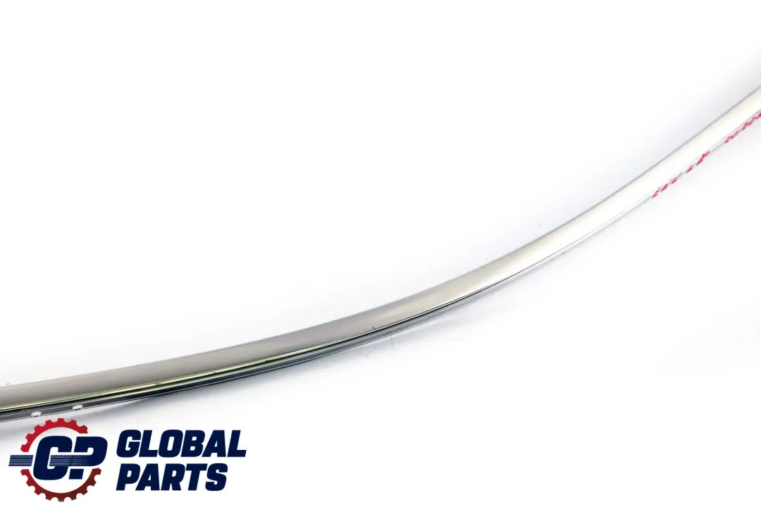 BMW E60 E61 Garniture de cadre de fenêtre supérieur porte avant gauche chromée - SKU 7072885 - Numéro de pièce 7072885