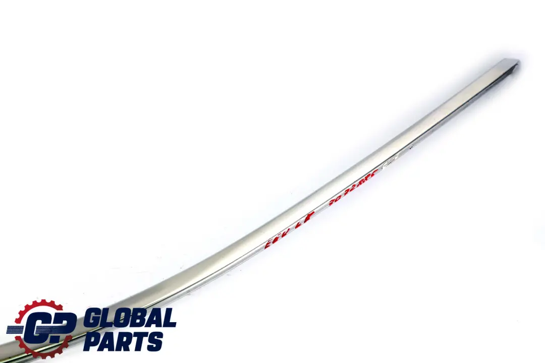 BMW E60 E61 Garniture de cadre de fenêtre supérieur porte avant gauche chromée - SKU 7072885 - Numéro de pièce 7072885