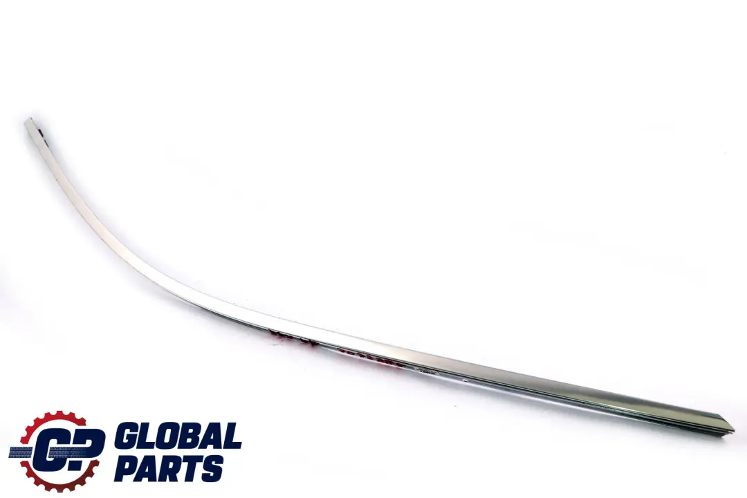 BMW E60 E61 Garniture de cadre de fenêtre supérieur porte avant gauche chromée - SKU 7072885 - Numéro de pièce 7072885