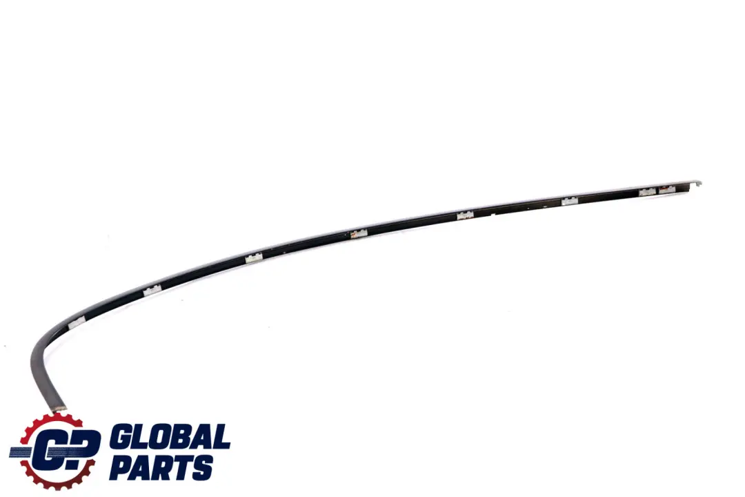 BMW E60 E60N Rear Right Door O/S Window Frame Finisher Black Schwarz - SKU 7072888 - Part number 7072888