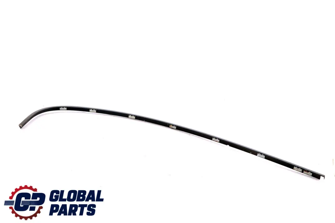 BMW E60 E60N Rear Right Door O/S Window Frame Finisher Black Schwarz - SKU 7072888 - Part number 7072888