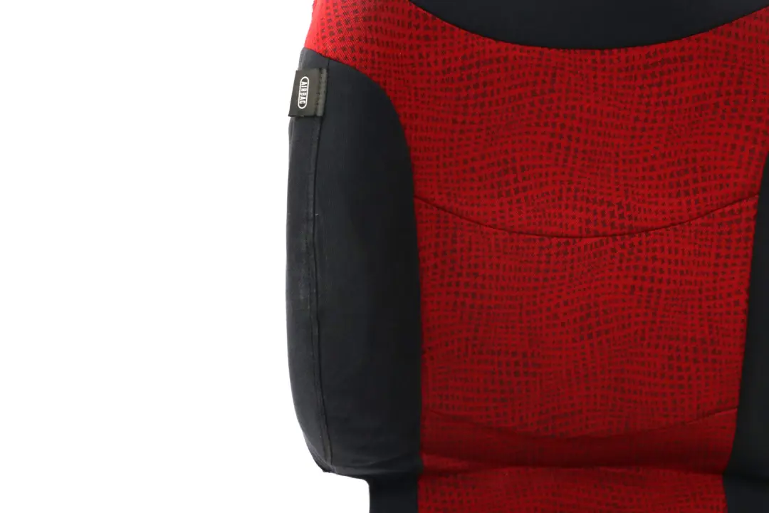  *BMW Mini Cooper R50 Bezug Lehne Stoff Rechts Vorne Tartan Red Rot - SKU 7072998 - Teilenummer 7072998