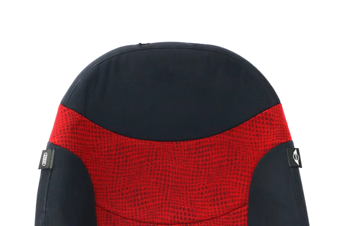  *BMW Mini Cooper R50 Bezug Lehne Stoff Rechts Vorne Tartan Red Rot - SKU 7072998 - Teilenummer 7072998