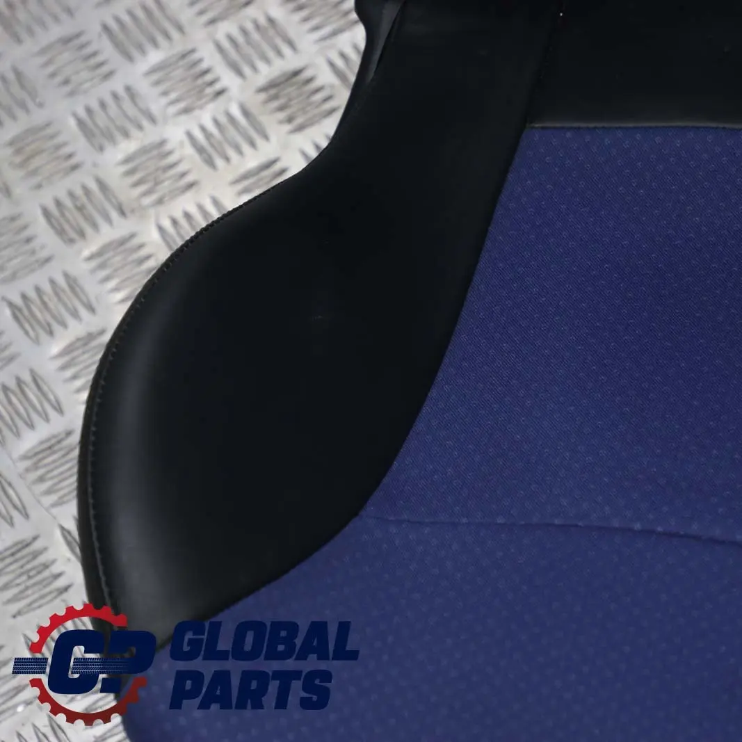 Mini Cooper S R50 R53 Front Left N/S Sport Cloth / Leather Satellite Blue Seat - SKU 7073005-1 - Part number 7073005