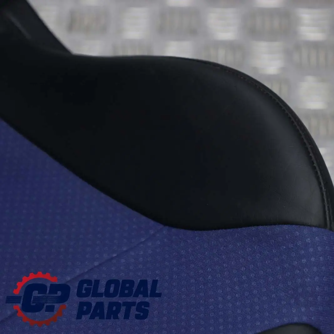 Mini Cooper S R50 R53 Vorne Links Sportsitz Sitz Stoff / Leder Satellite Blau - SKU 7073005-1 - Teilenummer 7073005