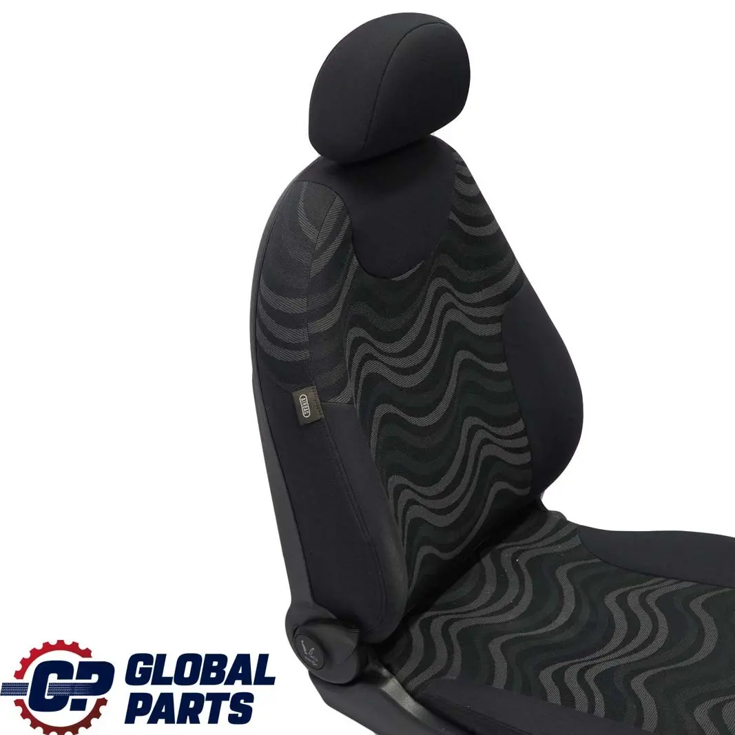 Mini Cooper One R50 Front Right O/S Cloth Seat Aqua Panther Black - SKU 7073068-2 - Part number 7073068