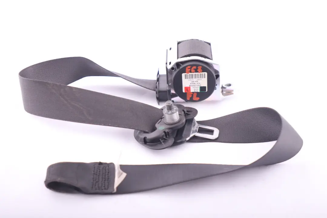 BMW E63 Safety Seat Upper Belt Front Left Basalt Grey - SKU 7073543 - Part number 7073543