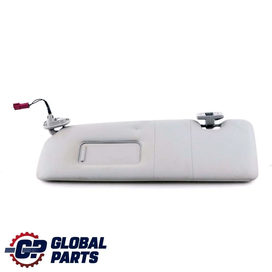 BMW E63 Sun Visor Mirror Left N/S Himmelgrau Grey 7073571