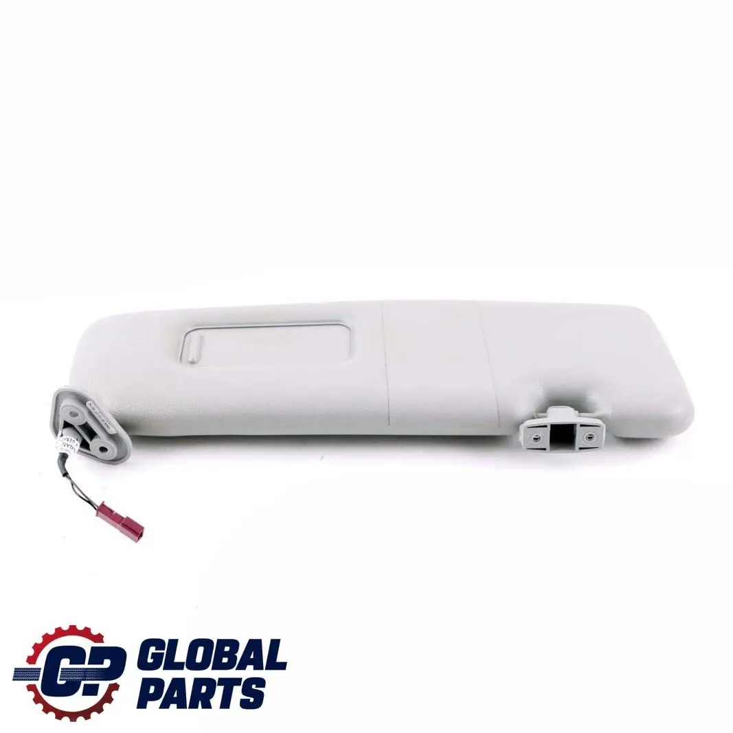  Sun Visor BMW E63 Mirror Trim Panel Cover Right O/S Himmelgrau Grey - SKU 7073572-1 - Part number 7073572