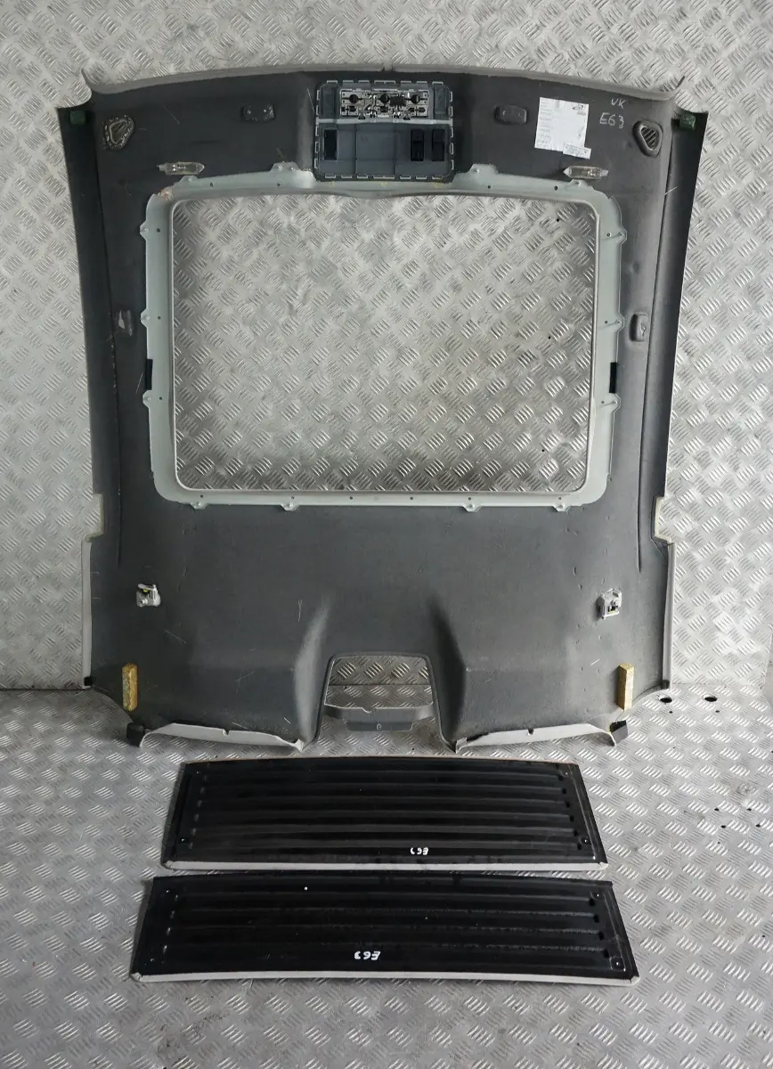Headlining Roof Lining For Sliding Lifting Roof Himmelgrau Grey to BMW 6 Series E63 with Part number 7073688 BMW 6 Series E63 Headlining Roof Lining For Sliding Lifting Roof Himmelgrau Grey - SKU 7073688 - Part number 7073688