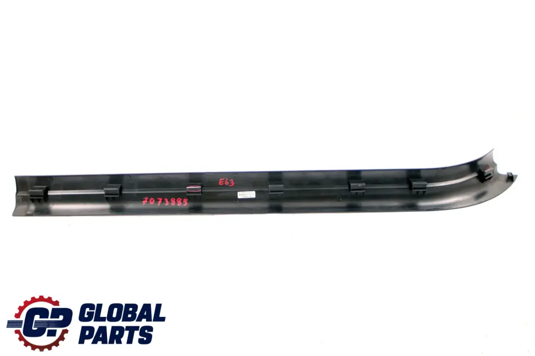 BMW E63 E63N E64 Abdeckleiste Einstiegsleiste Innenraum Links Schwarz 7008931 - SKU 7073885 - Teilenummer 7073885