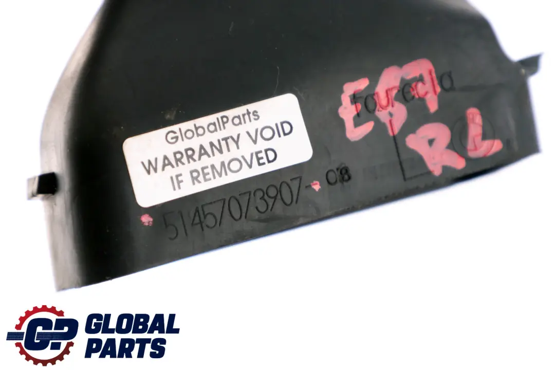 BMW 1 X1 Series E81 E82 E84 E87 E88 Heater Duct Rear Left N/S - SKU 7073907 - Part number 7073907