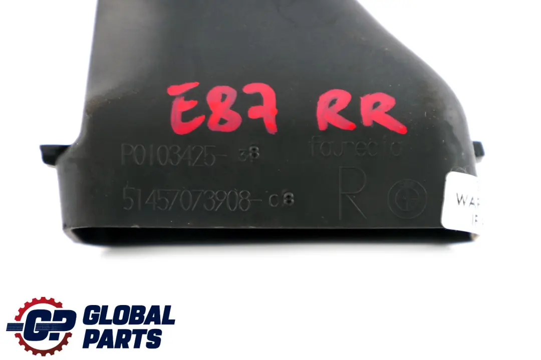 Heizkanal Fondraum Rechts für BMW 1 X1 er E81 E82 E84 E87 E88 mit Teilenummer 7073908 BMW 1 X1 er E81 E82 E84 E87 E88 Heizkanal Fondraum Rechts - SKU 7073908 - Teilenummer 7073908