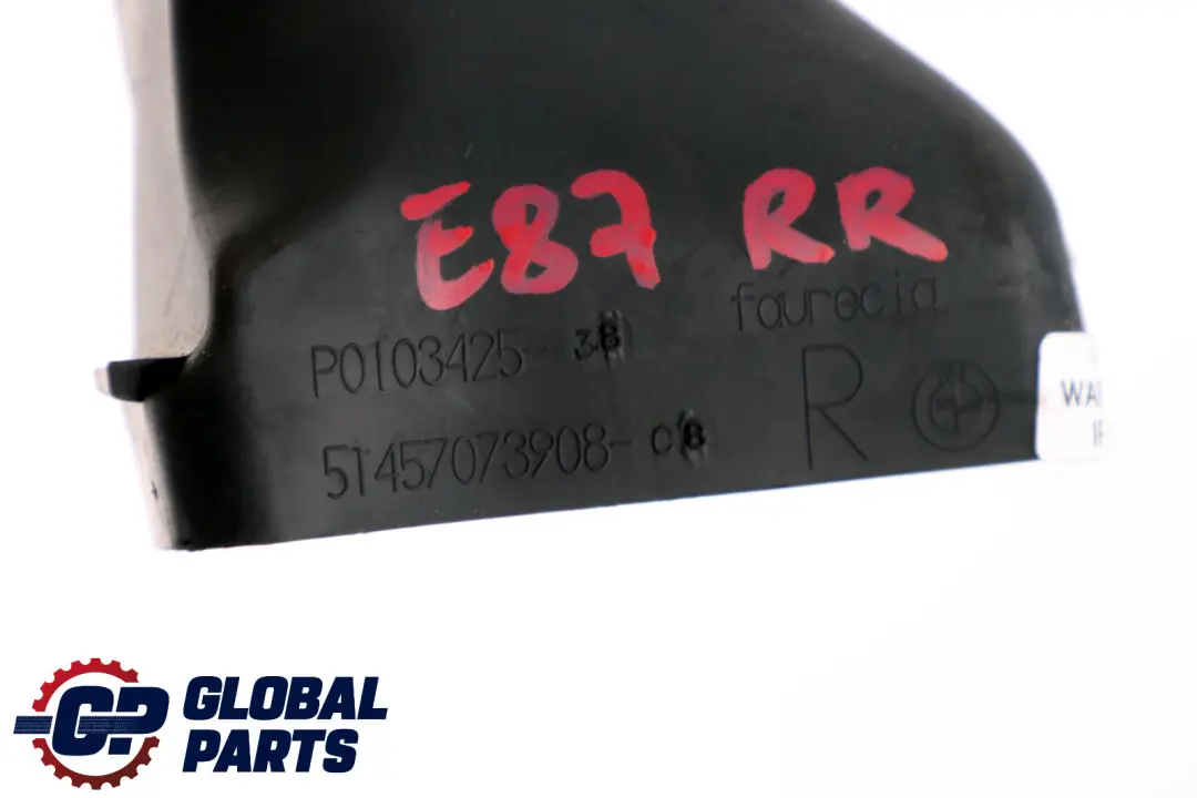 Heizkanal Fondraum Rechts für BMW 1 X1 er E81 E82 E84 E87 E88 mit Teilenummer 7073908 BMW 1 X1 er E81 E82 E84 E87 E88 Heizkanal Fondraum Rechts - SKU 7073908 - Teilenummer 7073908