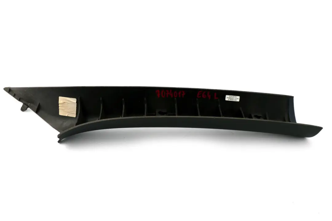 E64N LCI Column A Pillar Trim Cover Left N/S Basaltgrau Grey to BMW Series E64 with Part number 7074017 BMW Series E64 E64N LCI Column A Pillar Trim Cover Left N/S Basaltgrau Grey - SKU 7074017 - Part number 7074017