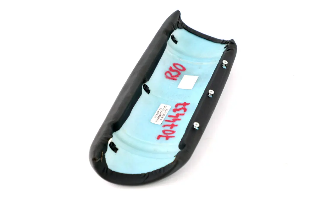 Armrest Leather Door Trim Panel Panther Black to Mini Cooper One R50 R53 with Part number 7074437 Mini Cooper One R50 R53 Armrest Leather Door Trim Panel Panther Black - SKU 7074437 - Part number 7074437