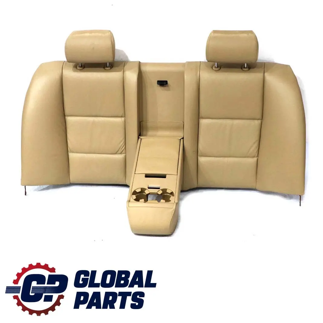 Interior Respaldo Asiento Trasero Funda Cojin Cuero Beige para BMW E60 con número de pieza 7074550 BMW E60 Interior Respaldo Asiento Trasero Funda Cojin Cuero Beige - SKU 7074550 - Número de pieza 7074550