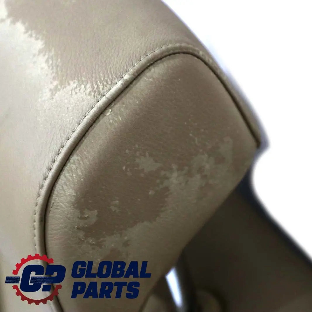 BMW 5 Series E60 Interior Rear Seat Backrest Couch Cover Beige Leather - SKU 7074550 - Part number 7074550