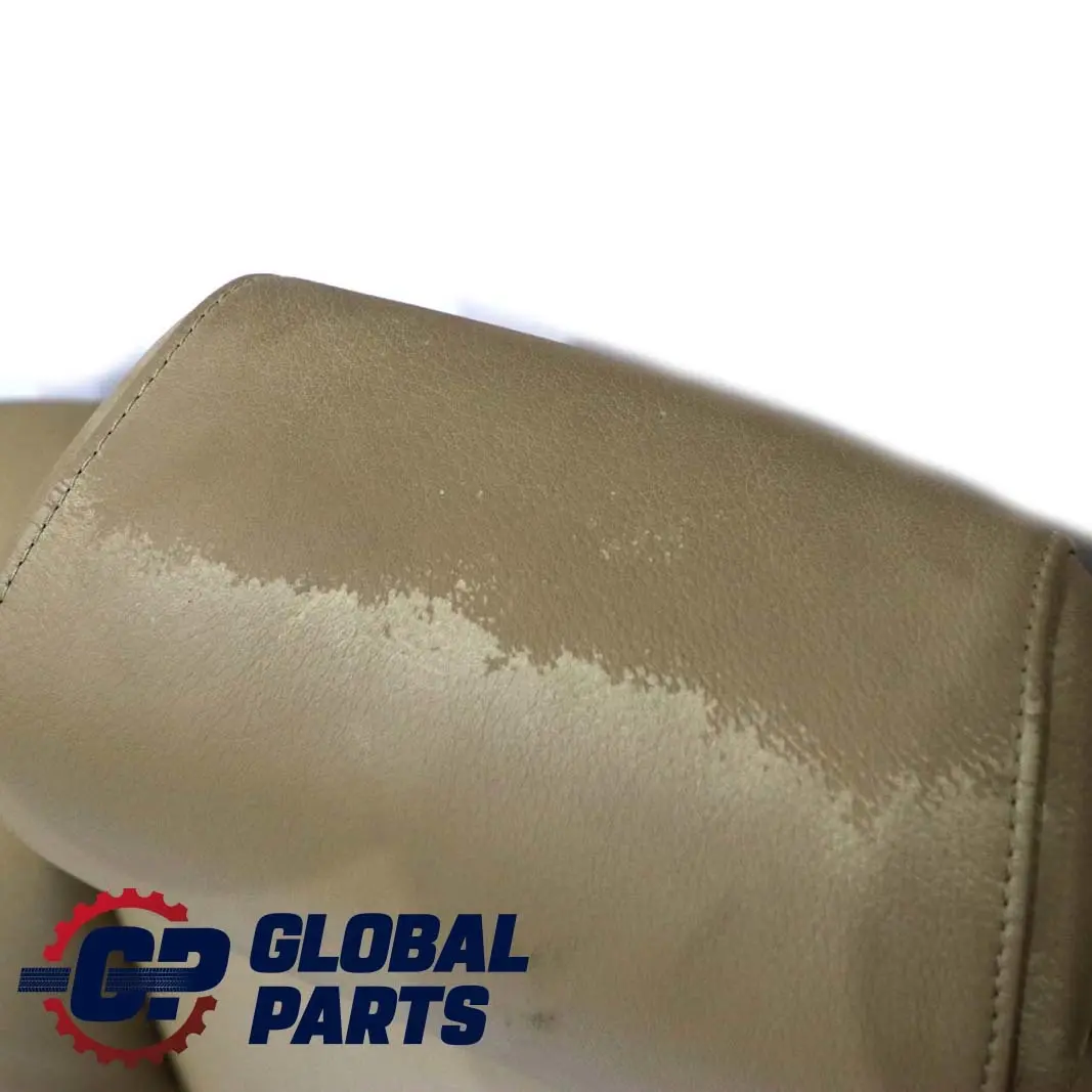 BMW 5 er E60 Bezug Lehne Leder Dakota Beige Rückenlehne Sitz Hinten - SKU 7074550 - Teilenummer 7074550
