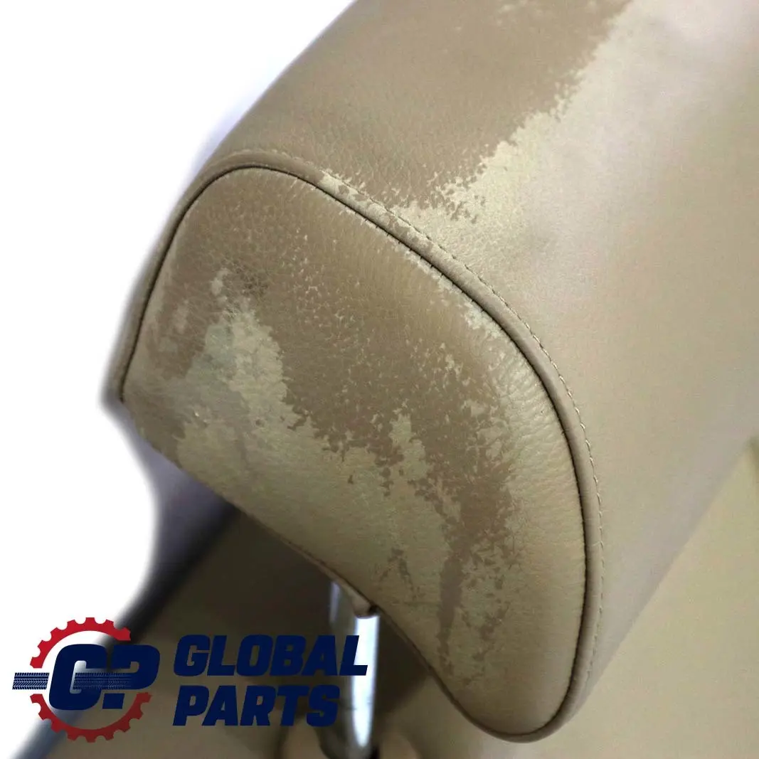 Riferimento Resto Pelle Dakota Beige Schienale Sedile Post per BMW E60 con numero di parte 7074550 BMW E60 Riferimento Resto Pelle Dakota Beige Schienale Sedile Post - SKU 7074550 - Numero di parte 7074550