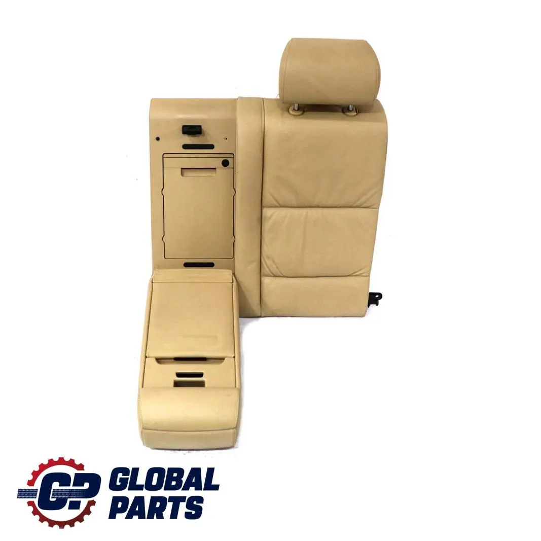 BMW 5 er E60 Rückenlehne Lehne Bezug Skisack Hinten Links Leder Dakota Beige - SKU 7074561 - Teilenummer 7074561
