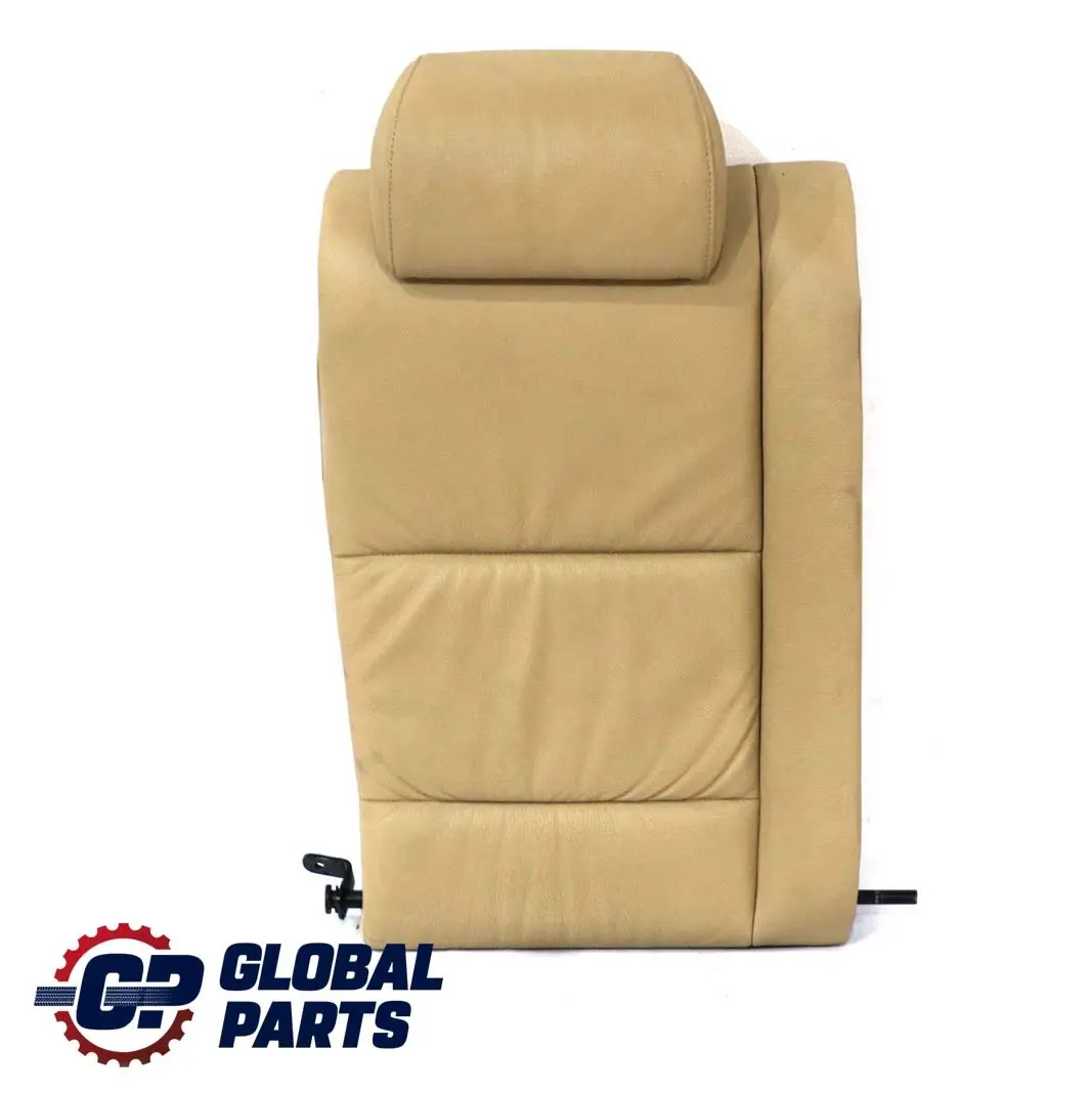 BMW E60 Cubierta Respaldo Trasero Derecho Asiento Trasero Cuero Beige