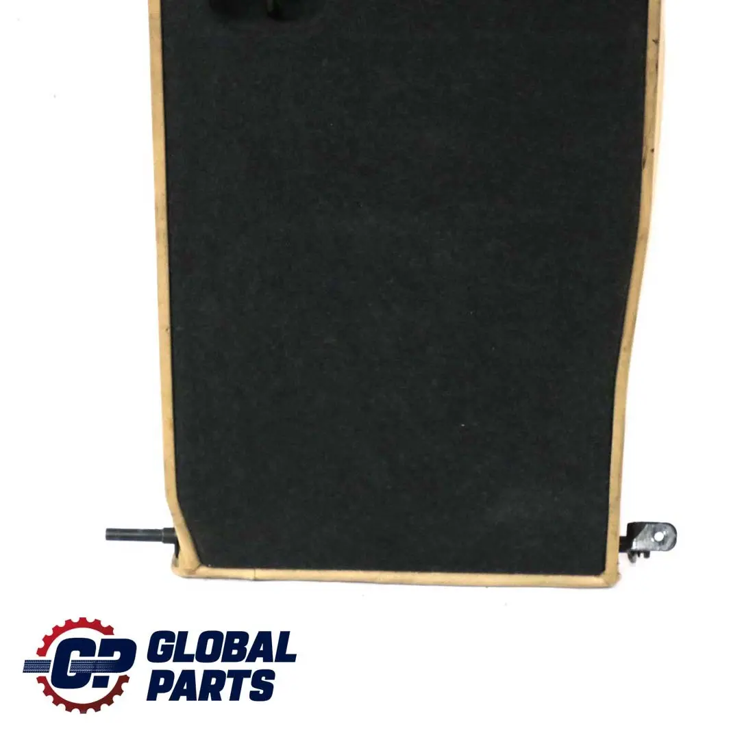 Cubierta Respaldo Trasero Derecho Asiento Trasero Cuero Beige para BMW E60 con número de pieza 7074562 BMW E60 Cubierta Respaldo Trasero Derecho Asiento Trasero Cuero Beige - SKU 7074562 - Número de pieza 7074562