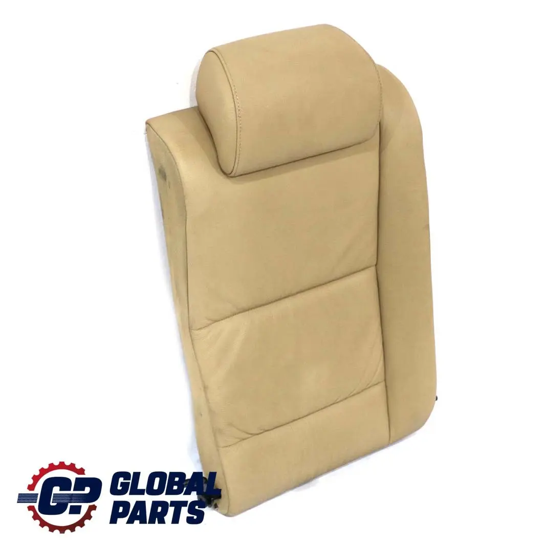 Cubierta Respaldo Trasero Derecho Asiento Trasero Cuero Beige para BMW E60 con número de pieza 7074562 BMW E60 Cubierta Respaldo Trasero Derecho Asiento Trasero Cuero Beige - SKU 7074562 - Número de pieza 7074562