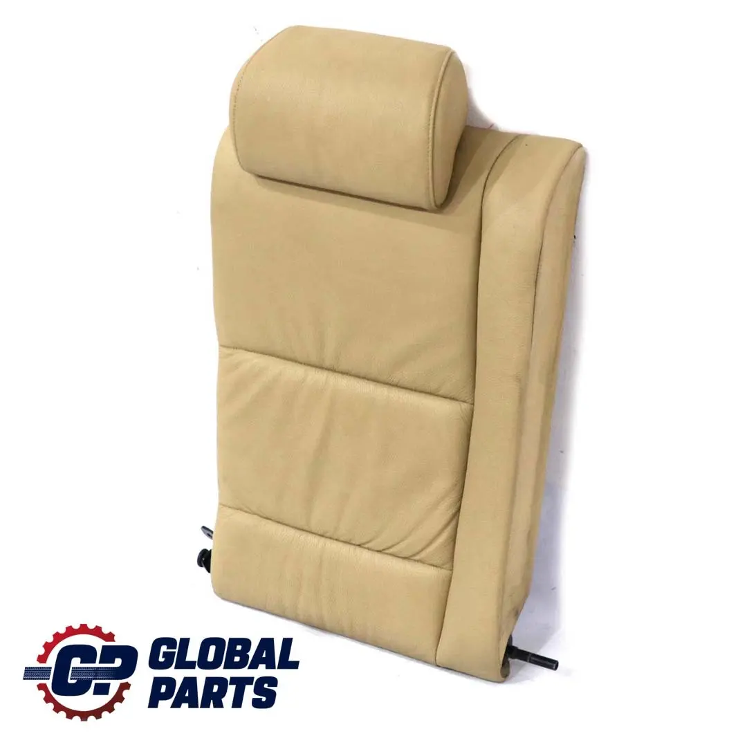 Cubierta Respaldo Trasero Derecho Asiento Trasero Cuero Beige para BMW E60 con número de pieza 7074562 BMW E60 Cubierta Respaldo Trasero Derecho Asiento Trasero Cuero Beige - SKU 7074562 - Número de pieza 7074562