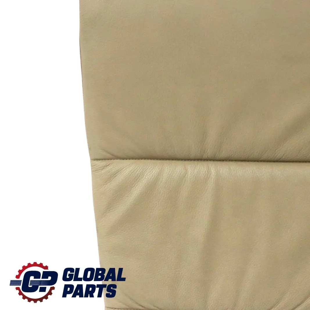 Cubierta Respaldo Trasero Derecho Asiento Trasero Cuero Beige para BMW E60 con número de pieza 7074562 BMW E60 Cubierta Respaldo Trasero Derecho Asiento Trasero Cuero Beige - SKU 7074562 - Número de pieza 7074562