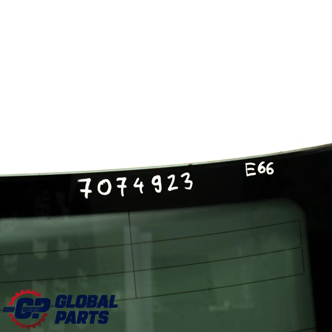 Window Glass AS3 Tinted Glass PL to BMW 7 Series E65 E66 Rear with Part number 7074923 BMW 7 Series E65 E66 Rear Window Glass AS3 Tinted Glass PL - SKU 7074923 - Part number 7074923