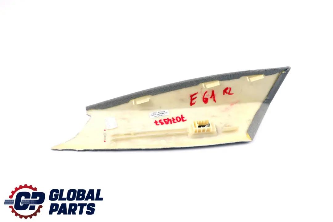 BMW 5 Series E61 Cover Trim Panel C Column Rear Left N/S Himmelgrau Grey 7061343 - SKU 7074937 - Part number 7074937