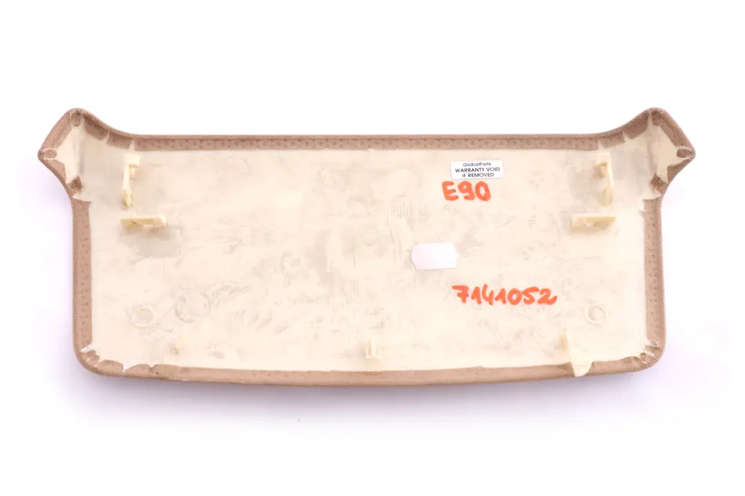 Verkleidung Dach Himmel BMW E90 E90N LCI Hinten Stoff Beige für mit Teilenummer 7141052 Verkleidung Dach Himmel BMW E90 E90N LCI Hinten Stoff Beige - SKU 7074962 - Teilenummer 7141052