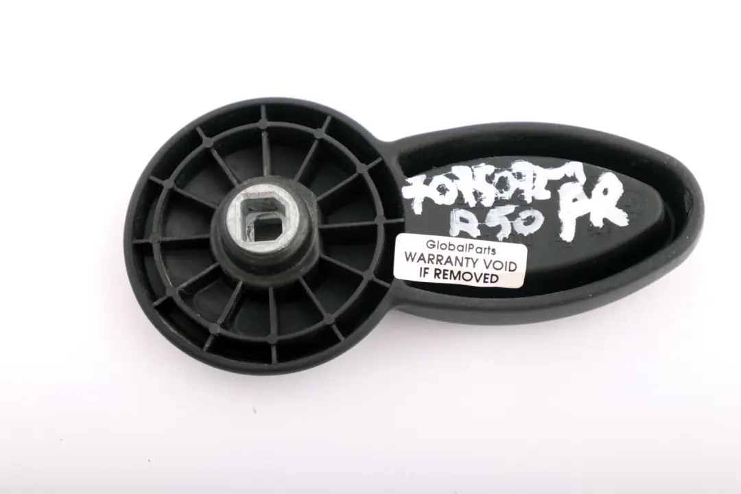 Front Right Seat O/S Outer Handle Black to Mini Cooper 1 One R50 R52 R53 with Part number 7075072 Mini Cooper 1 One R50 R52 R53 Front Right Seat O/S Outer Handle Black - SKU 7075072-1 - Part number 7075072